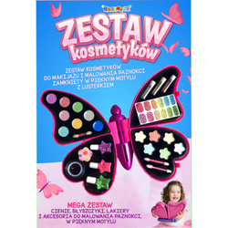 ZESTAW DO MAKIJAŻU PAZNOKCI TOALETKA DLA DZIECI