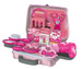 SALON PIĘKNOŚCI KUFEREK ZESTAW W WALIZCE TOREBKA I PASEK DLA DZIECI 24 EL.