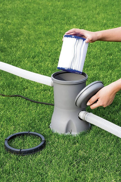 2x Filtr do Basenu Filtr do Pompy Basenowej Filtry do Basenu BESTWAY Typ II