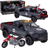 Zestaw Auto Pickup i motocykl Dźwięk Światło + otwierane drzwi ZA5233
