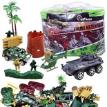 BAZA WOJSKOWA żołnierzyki Wojsko ZESTAW czołgi