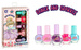Lakiery do MALOWANIA paznokci dla dziewczynek dzieci Zestaw na Prezent