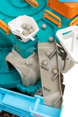 TOR KULKOWY SAMOCHODOWY DINOZAUR PLAC BUDOWY PARKING GARAŻ KOPALNIA ZABAWKA