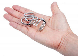 Zestaw łamigłówek 6 szt układanki klocki puzzle 3D logiczne dla dzieci