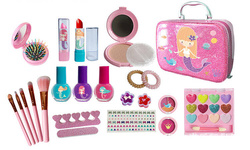 ZESTAW KOSMETYKI DO MALOWANIA DLA DZIECI KUFEREK WALIZKA SYRENKA NA PREZENT