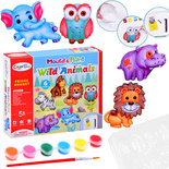 Zrób magnes na lodówkę Zestaw ZWIERZĘTA Safari 