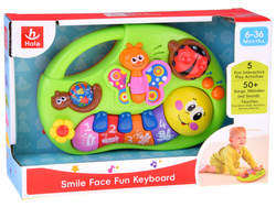 Magiczne kolorowe Pianinko organki gąsieniczka