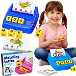 GRA EDUKACYJNA DOPASUJ LITERY SŁÓWKA SŁOWA DO NAUKI ANGIELSKIEGO DLA DZICEI