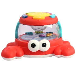 Krab do raczkowania Z DŹWIĘKIEM I ŚWIATŁEM LED zabawka dla dzieci Pełzający