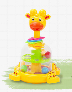 BĄCZEK INTERAKTYWNY ŻYRAFA KARUZELKA Z PIŁECZKAMI BĄK ZABAWKA DLA DZIECI