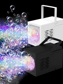 WYTWORNICA MASZYNA DO ROBIENIA BANIEK MYDLANYCH BATERIE AA NA IMPREZY PŁYN