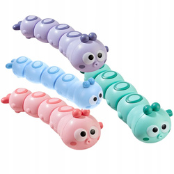 Uciekająca Jeżdżąca Gąsienica Nakręcana Zabawka Sensoryczna Dla Dziecka