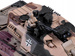 Ogromny REALISTYCZNY WOJSKOWY CZOŁG LEOPARD strzela RC0106 strzela BITWA