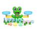 GRA EDUKACYJNA WAGA SZALKOWA ŻABA ŻABKI I KARTY NAUKA LICZENIA PRZEZ ZABAWĘ