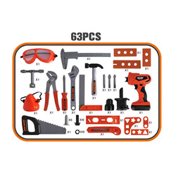 WARSZTAT i Zestaw narzędzi do majsterkowania dla dzieci w SKRZYNI Walizka