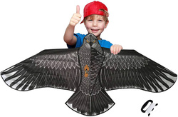 LATAWIEC ORZEŁ PTAK 150CM DLA DZIECI Z LINKA JASTRZĄB ODSTRASZACZ NA PTAKI