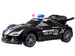 Auto zdalnie sterowane Policja dym światło RC0596