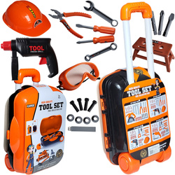 NARZĘDZIA W WALIZCE CAYEE ZESTAW MAJSTERKOWICZA PRZENOŚNY WARSZTAT ZABAWKA