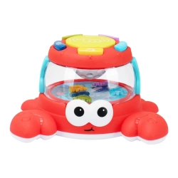 Uciekający Krab zabawka do raczkowania Z DŹWIĘKIEM I ŚWIATŁEM Pełzający