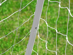 BRAMKA PIŁKARSKA DUŻA METALOWA 3x2 ZESTAW siatka dla dzieci do gry w PIŁKĘ 