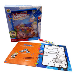 KOLOROWANKA KOSMOS WODNA MALOWANKA KSIĄŻECZKA DLA DZIECI ZABAWKA PODRÓŻNA