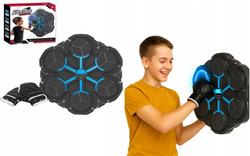 BOKSERSKI ZESTAW TARCZA BOKSERSKA ELEKTRONICZNA TRENINGOWA DO BOKS SPORTOWY