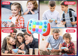 KONSOLA GRA MEMORY NA PAMIĘĆ DLA DZIECI GAMEPAD ZABAWKA DO GRY BATERIE AAA