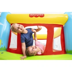 ZAMEK DMUCHANY FISHER-PRICE TRAMPOLINA DO SKAKANIA BESTWAY DOMEK DLA DZIECI