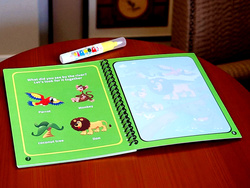 KOLOROWANKA MALOWANKA Z PISAKIEM WODNYM NA WODĘ KSIĄŻECZKA WODNA MALOWANIA