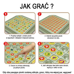 Memory Owoce Gra W Dopasowywanie Pamięciowa Memorki Funny Flipping Chess