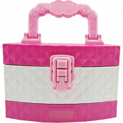 OTWIERANY KUFEREK DO MALOWANIA MAKIJAŻU DLA DZIECI KOSMETYKI W ZESTAW  XXL