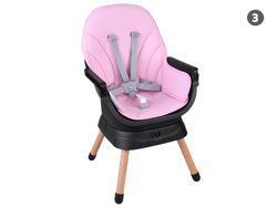 Wielofunkcyjny fotel obracane krzesełko do karmienia 6w1 dla dzieci ZA5659