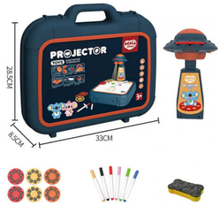 Projektor do Rysowania i Malowania w Walizce – Zestaw Edukacyjny dla Dzieci
