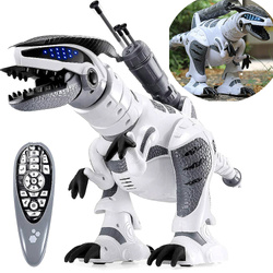 DINOZAUR ROBOT MULTIMEDIALNY STRZELAJĄCY STEROWANY