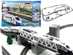 KOLEJKA ELEKTRYCZNA XXL Podnoszony Most Tunel 914