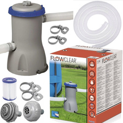 MOCNA POMPA FILTR DO BASENU 3028 l/h BESTWAY 58386