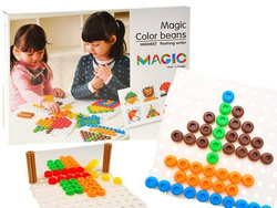 Magiczne Kolorowe FASOLKI Pinezki 3D i 2D  ZA1707