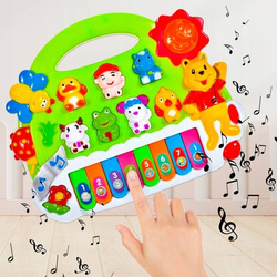 PIANINKO ORGANKI ZE ZWIERZĄTKAMI MIŚ KUBUŚ