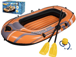 Ponton Hydro-Force z wiosłami pompka Bestway 61062