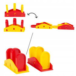 SAMOCHÓD DOMINO CAR Układa Klocki 100szt. DOMINO
