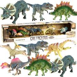Zestaw dinozaurów DINOZAURY malowane 6szt Figurki