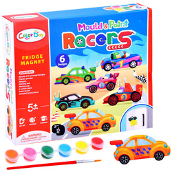 Zestaw zrób sam 6x magnesy Samochody AUTA CARS F1